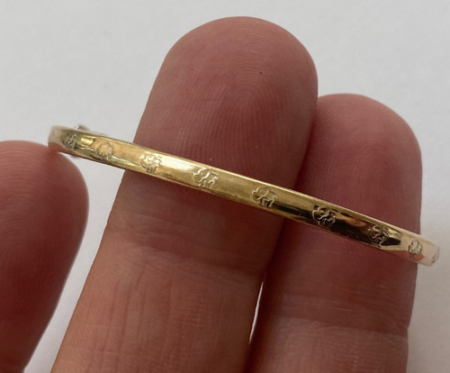 9ct gold childs baby - baby, babies