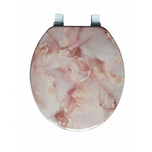 Round toilet seat - round, with