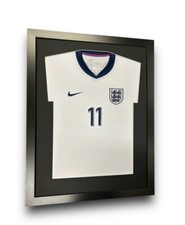 Frame For Signed Football Shirt Black Frame Black Mount DIY