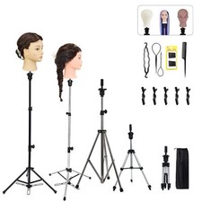 Adjustable Wig Stand For