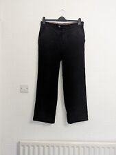 Oakman Black Corduroy Trousers size W34 Short