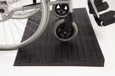 Rubber threshold ramps to - threshold,