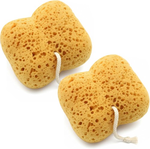 Pcs natural sea sponge - sponge, set