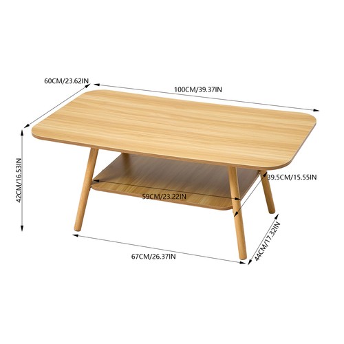 Tiers oval square coffee - 1/2,