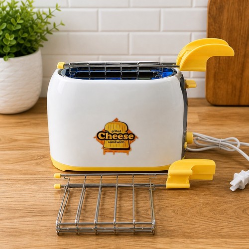 Grilled cheese sandwich - grilled,