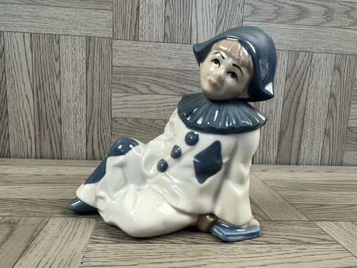 Clown boy ceramic ornament - clown,