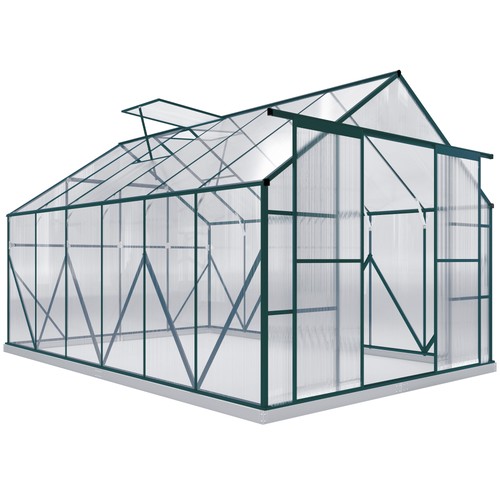 Outsunny 8x12ft polycarbonate - outsunny,