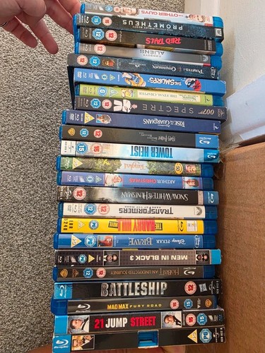 Job lot blu ray dvds - job, of