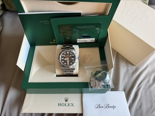Rolex explorer black dial - rolex, ii