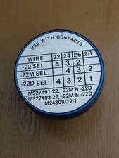 Daniels DMC K41 Crimp Tool Turret AFM8 aerospace used Amphenol M22520/2-06