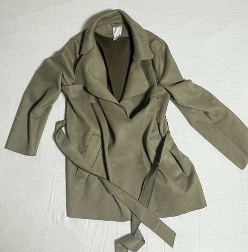 Womens green trench - womens, coat