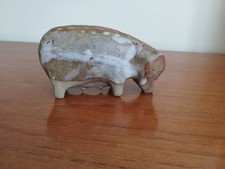 Tremar Pottery (Liskeard) Studio Pottery Pig Excellent Condition 