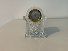 Waterford Crystal Lismore Carriage Clock 11cm Height