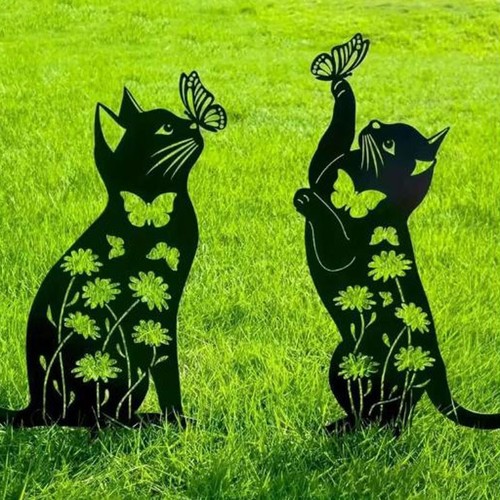 Metal black cat - metal,