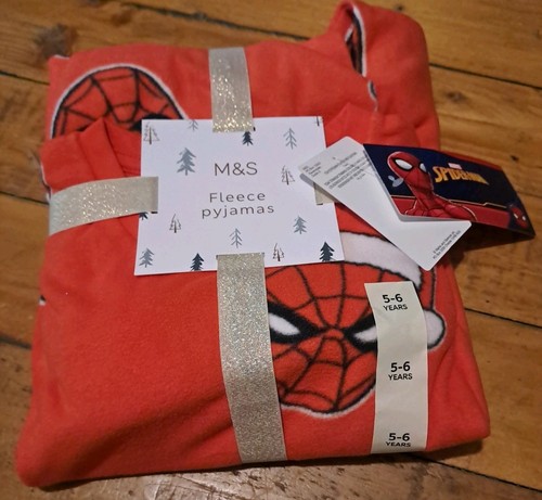 Boys fleece pyjamas spiderman - boys,