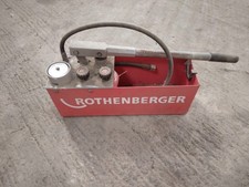 £150 - Rothenberger RP30 pressure testing pump - Red
