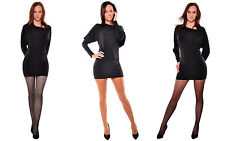 Women Sheer Hosiery Plain Pantyhose Tights Black Beige Grey by Aurellie