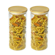 2x Tall 1.8L Borosilicate