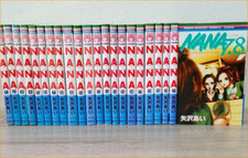 NANA Vol.1-21 + 7.8(Premium fan book) Complete Full Set Japanese Manga Comics