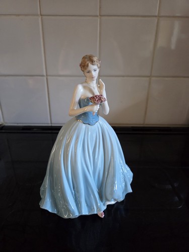 Coalport bone china figurine - bone,