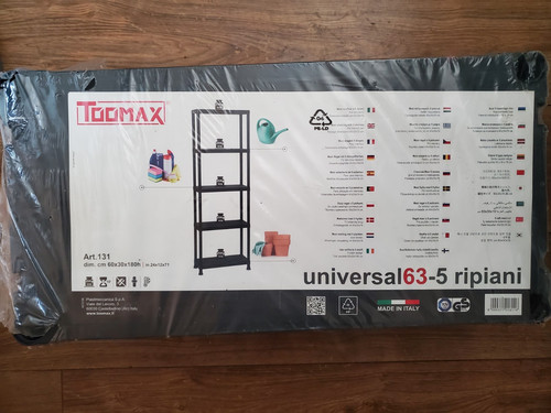 Toomax tier plastic shelving - 5,