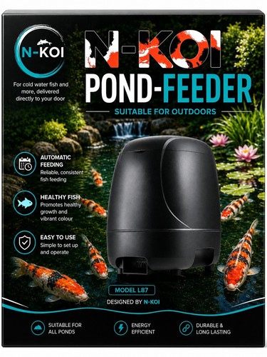 Automatic fish feeder for - fish,