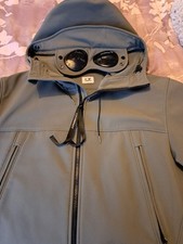 CP Company Goggle Jacket Sage