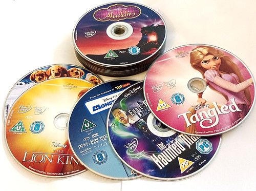 Disney movies dvd disc - movies, only