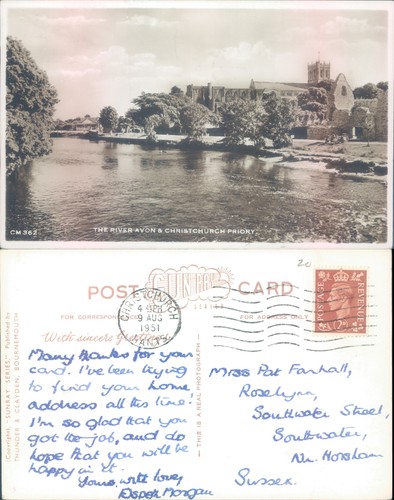 The river avon christchurch - the,