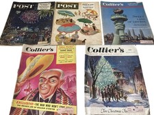 5 Vintage Magazines Lot