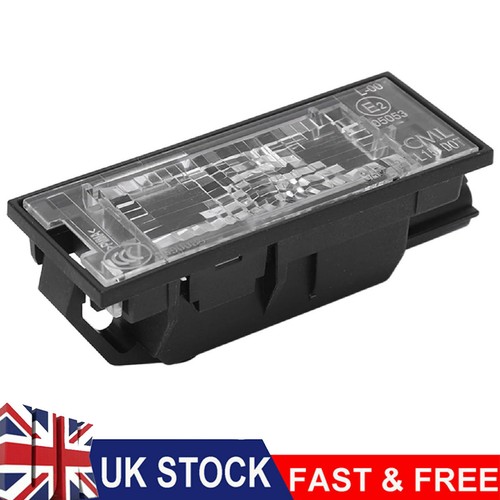 Rear number plate - light, for