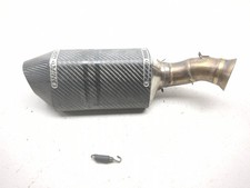 13-15 Ducati Hypermotard 821 SHIFT TECH Carbon Fiber Exhaust Muffler Can Slip On