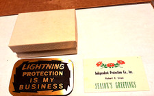 VINTAGE IPC BRASS ADVERTISING