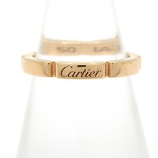 Auth Cartier Maillon Panthere - 18K Rose Gold I***** Ring