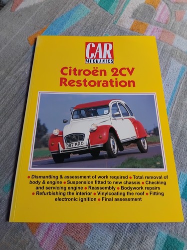 Citroen 2cv restoration car - 2cv,