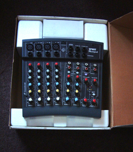 Soundcraft spirit notepad - spirit,