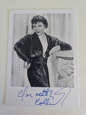 JOAN COLLINS XL PHOTO 11x16cm Autograph Autographed Original 