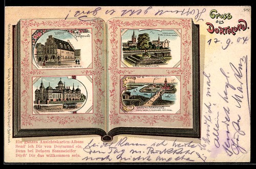 Passepartout lithograph