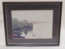 Old Lerwick Framed Photograph by Dennis Coutts Shetland Photographer