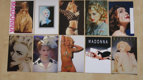 Madonna vintage postcards - 10, x
