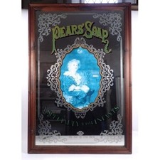 pears soap centenary tin. Pears soap advertising plaque  and pears soap mirror