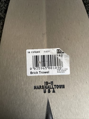 Marshalltown brick trowel - marshalltown,
