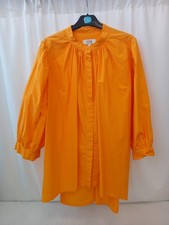 ❤️ COS  Stunning Orange Oversized Shirt Size XL EU 44 Vgc