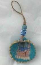 Hanging Shell Hand-Decorated