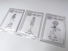 3 x Lili of the Valley stamps