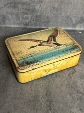 Vintage MACFARLANE, LANG AND CO Biscuit Tin - Embossed Mallard