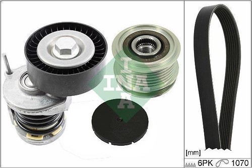 Ribbed belt set ina - set, 529
