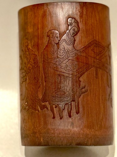 Antique chinese carved - chinese, bamboo