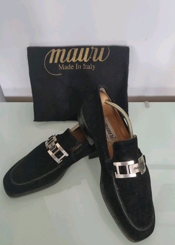 Mauri pinet black suede - black,