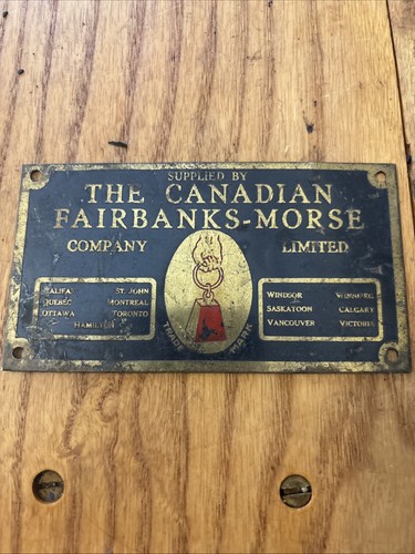 The canadian fairbanks morse - canadian,